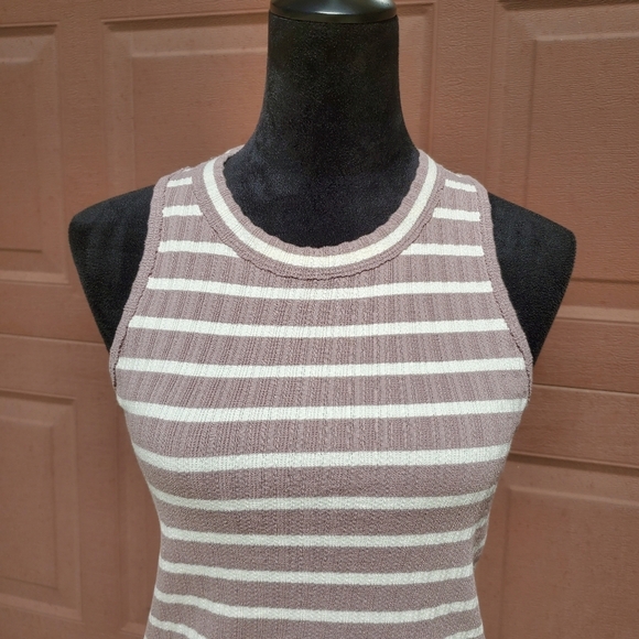 Free People We the Free Women's Fired Up Striped Cut-Out Tank Top Size Small EUC - Picture 16 of 16